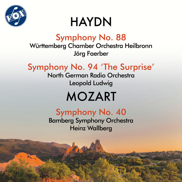 Haydn: Symphonies Nos. 88 & 94 "The Surprise" - Mozart: Symphony No. 40