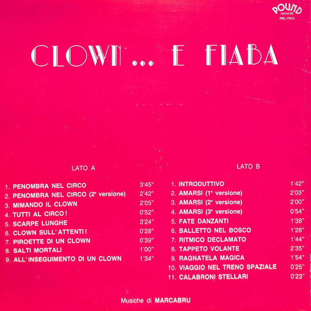 Clown… e fiaba cover