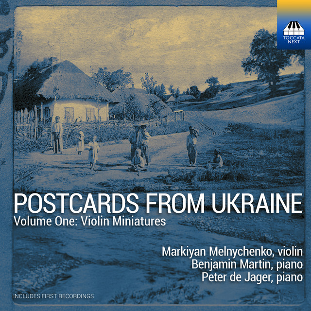 Обкладинка: 3 Kolomyiky (Arr. for Violin & Piano by Heorhiy Kazakov): No. 2, Andante cantabile — Mykola Kolessa