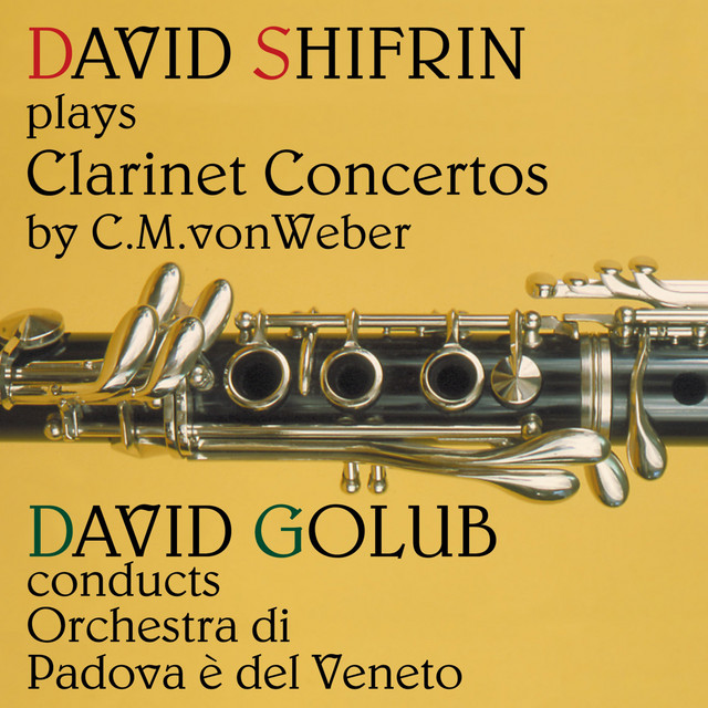 Weber: Clarinet Concertos