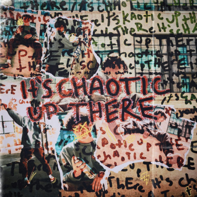 it's chaotic up there cover art