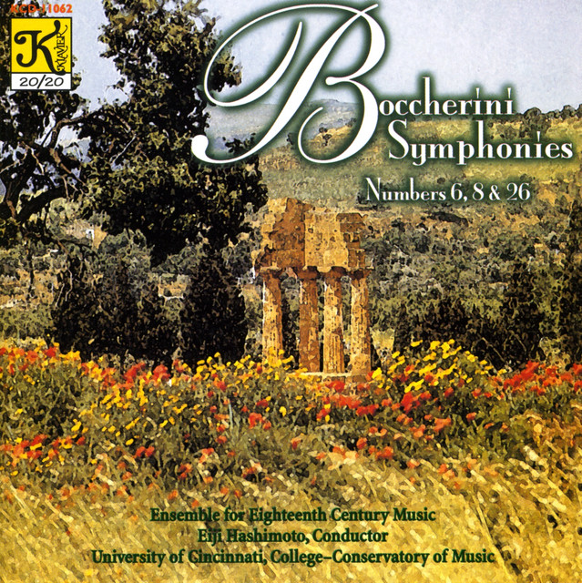 Boccherini: Symphonies in D Minor / A Major / C Minor cover art