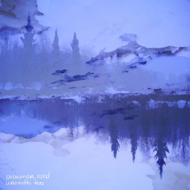 Cover art: snowman needs warmth too — last past.