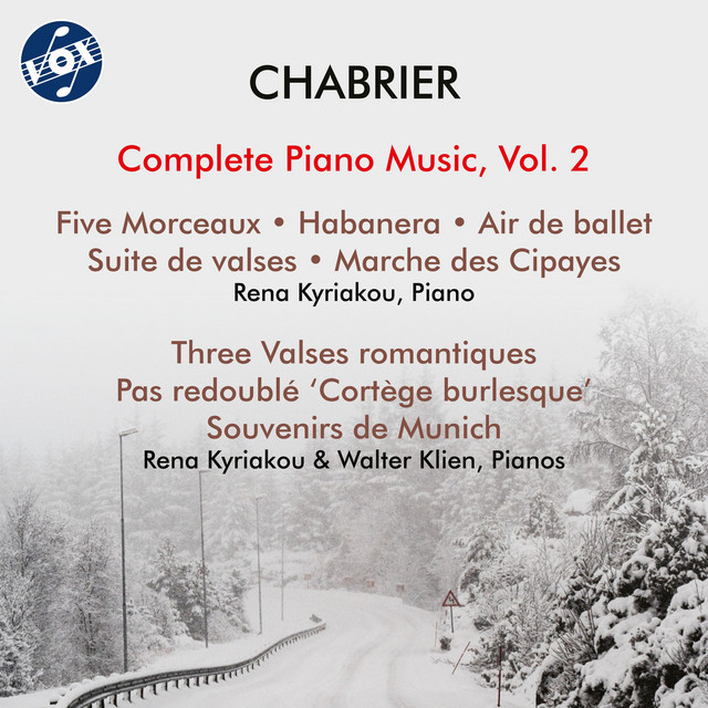 Chabrier: Complete Piano Music, Vol. 2 cover art