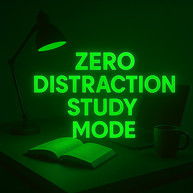Zero Distraction Study Mode cover art