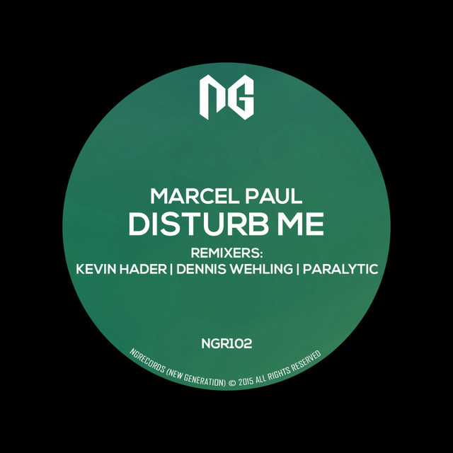 Disturb Me - Paralytic Remix album art