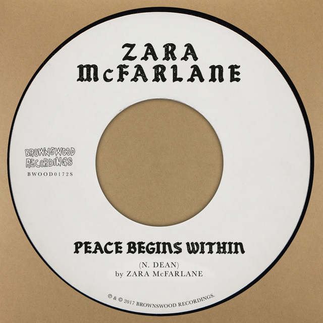 洋楽 Zara McFarlane Peace Begins Within 7\