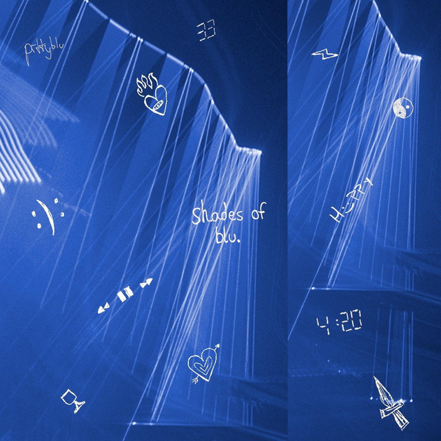 shades of blu. cover art