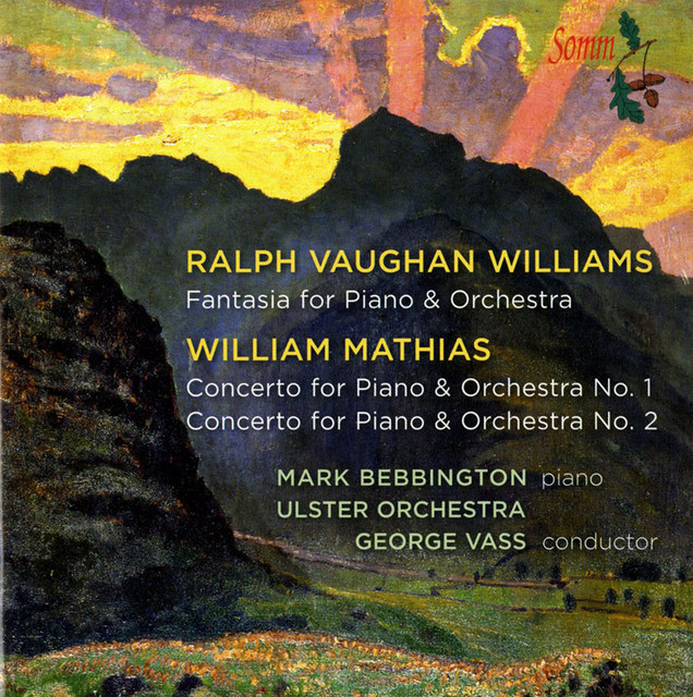 Mathias: Piano Concertos Nos. 1 & 2 - Vaughan Williams: Fantasia cover art