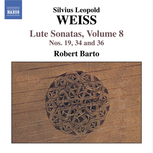 Weiss, S.L.: Lute Sonatas, Vol. 8 - Nos. 19, 34, 36 ‑「アルバム