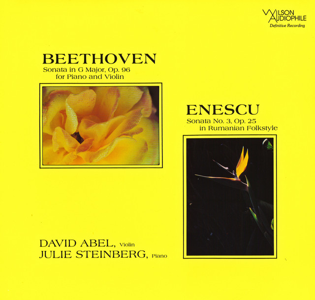 Beethoven: Violin Sonata, Op. 96 - Enescu: Violin Sonata, Op. 25 album image