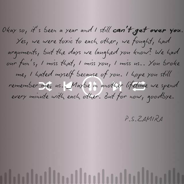 Can't Get Over You