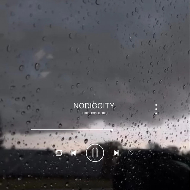 Cover art: Сльози дощі — Nodiggity