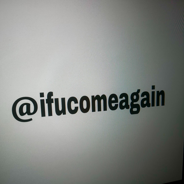 if u come again cover art