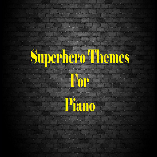 Superhero Themes for Piano cover art