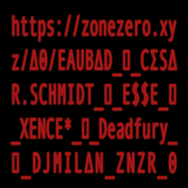 ZONE ZÉRO