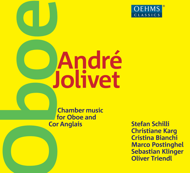 Jolivet: Chamber Music for Oboe and Cor Anglais
