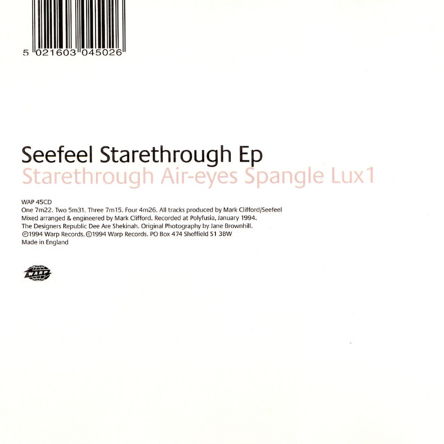 Starethrough cover art