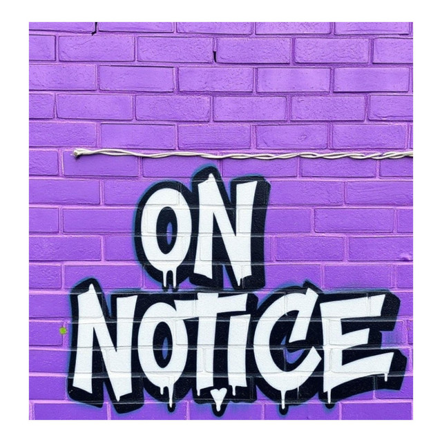 ON NOTICE cover