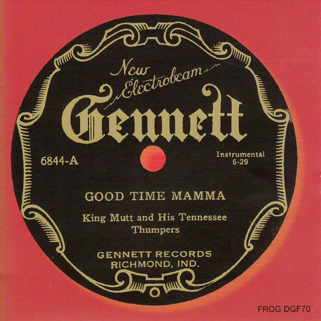 Gennett Jazz - Good Time Mama cover