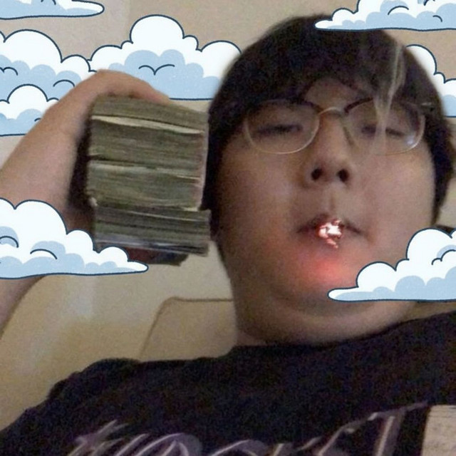 making beats and smoking dope