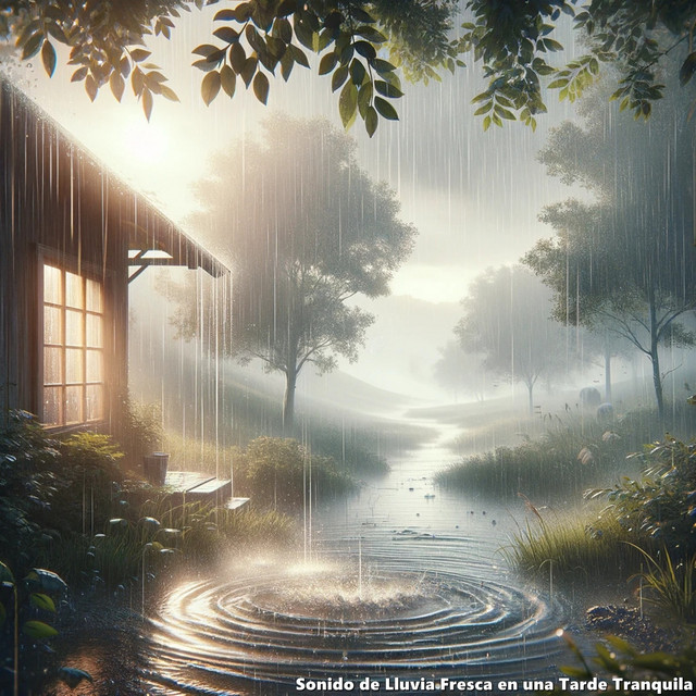 Sonido de Lluvia Fresca en una Tarde Tranquila cover art