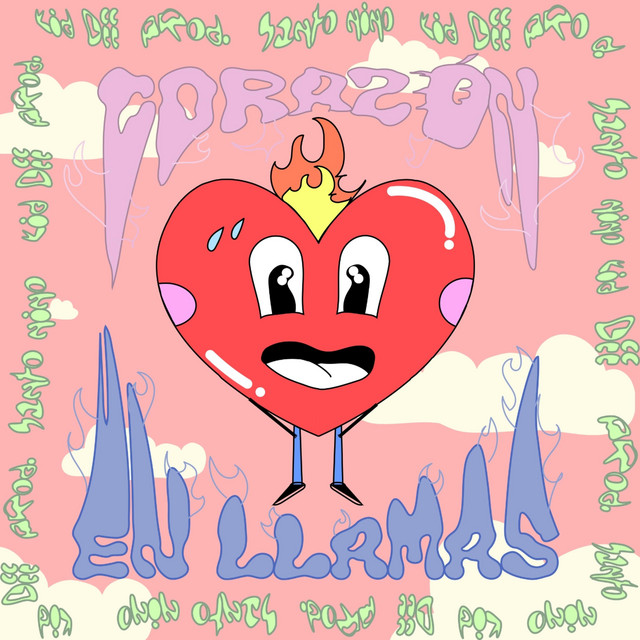 Corazón en llamas cover art