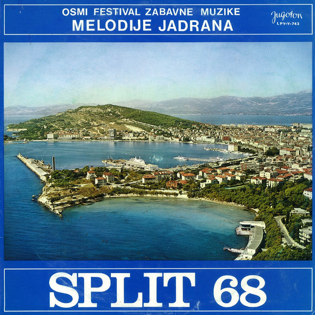 8. Festival Zabavne Muzike Melodije Jadrana Split 68 cover
