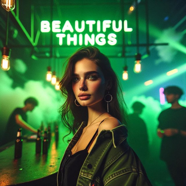 BEAUTIFUL THINGS (TECHNO SPED UP) cover art