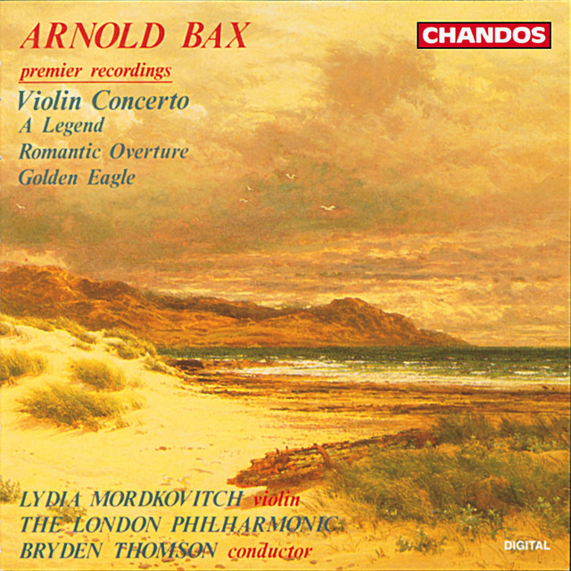 Bax: Violin Concerto, A Legend, Romantic Overture & Golden Eagle cover art