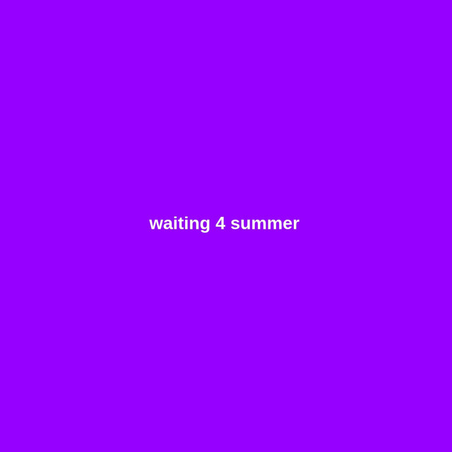 waiting 4 summer cover art