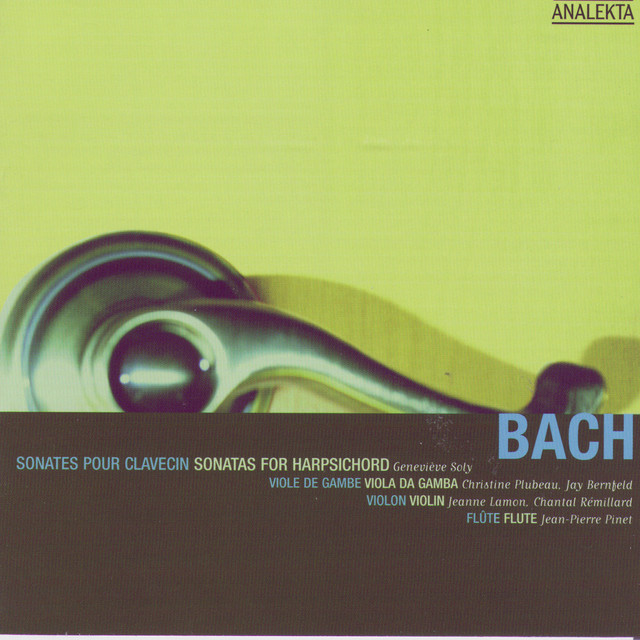Johann Sebastian Bach: Sonatas for Harpsichord cover art