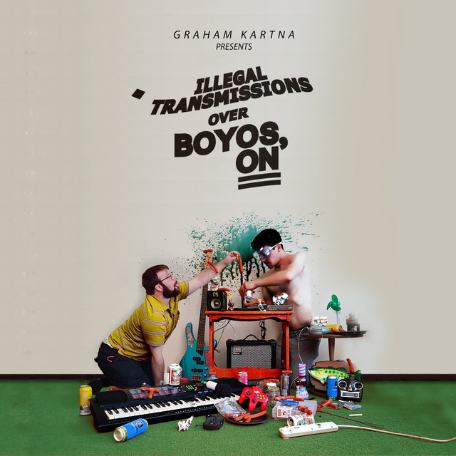 Illegal Transmissions over Boyos, On cover art