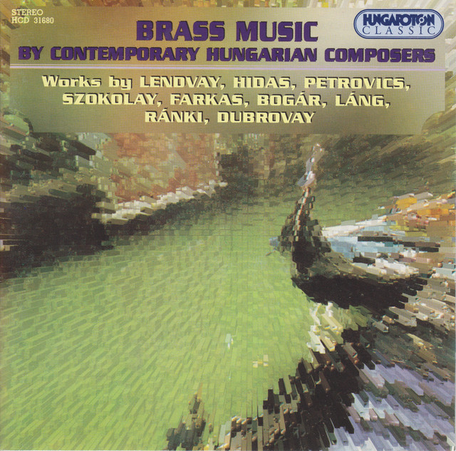 Brass Music By Contemporary Hungarian Composers cover