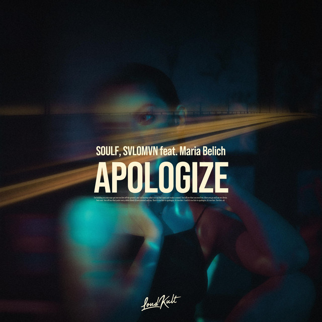Apologize cover art