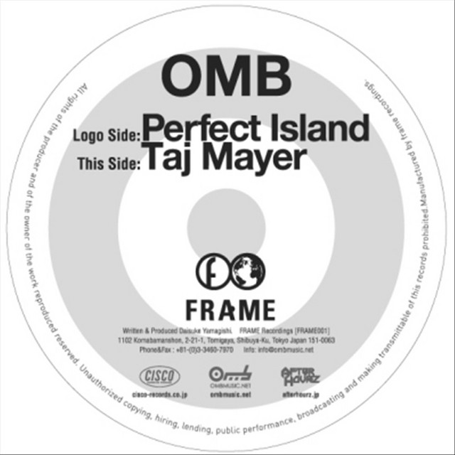 Perfect Island / Taj Mayer cover art