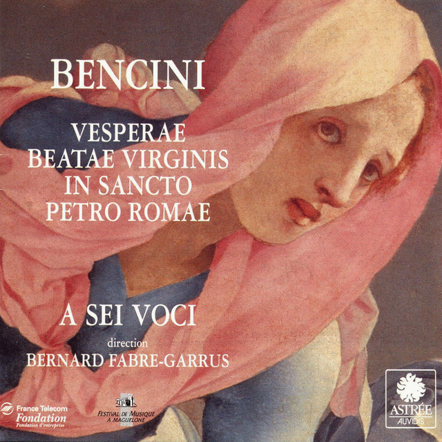 Bencini: Vesparae Beate Virginis in Sancto Petro Romae cover art