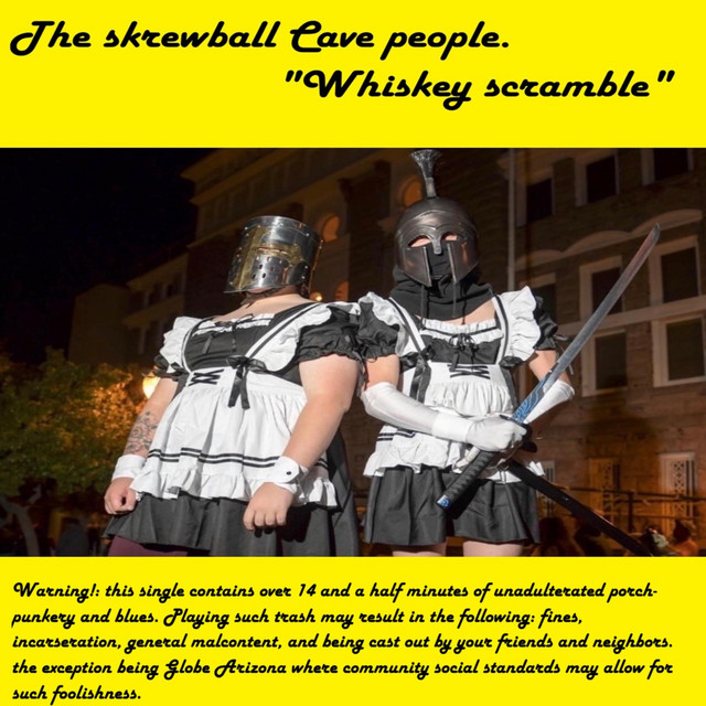 the skrewball cave people.