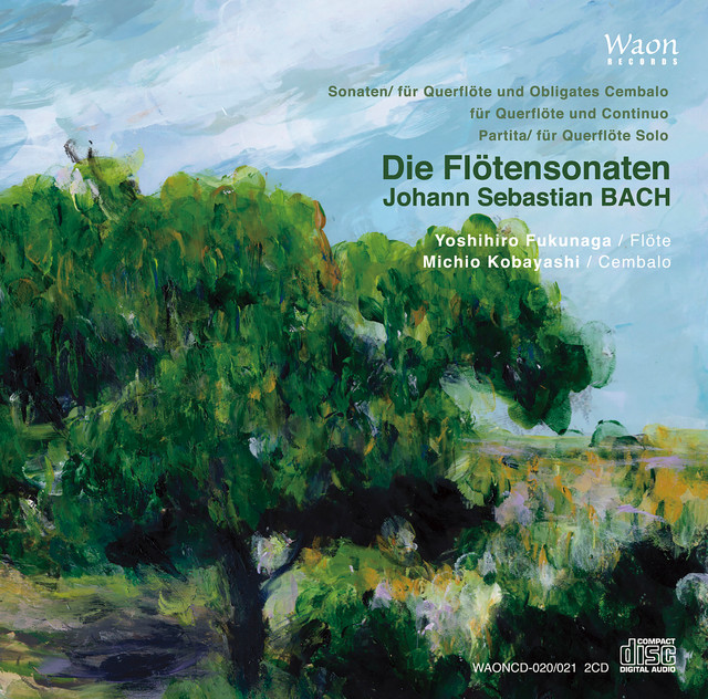 J.S. Bach: Die Flötensonaten cover