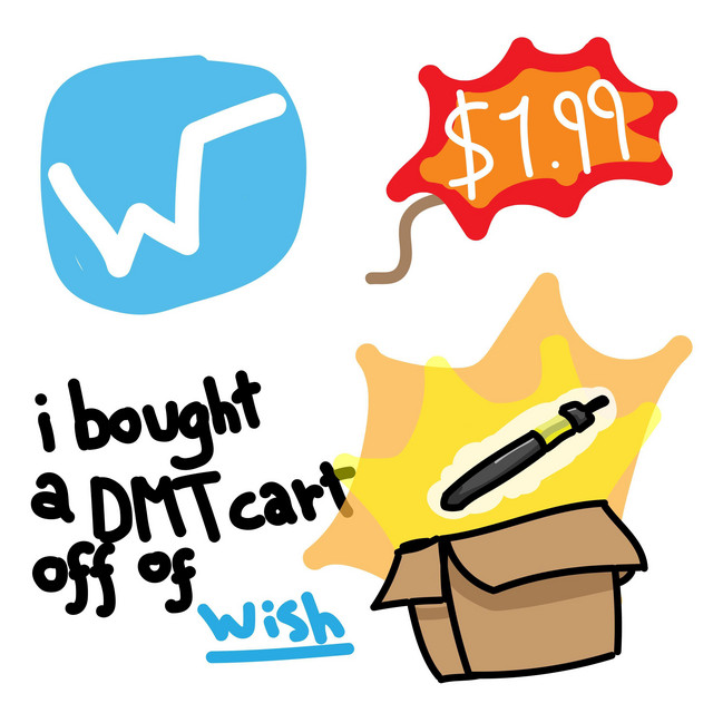 I BOUGHT A DMT CART OFF OF WISH cover art