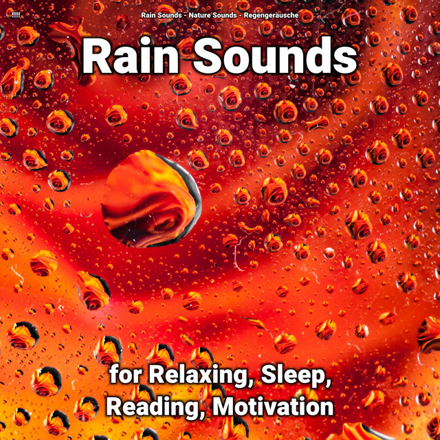 !!!! Rain Sounds for Relaxing, Sleep, Reading, Motivation cover art
