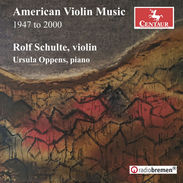American Violin Music: 1947-2000 cover art