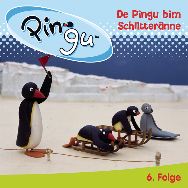 De Pingu bim Schlitteränne / D'Pinga gaht verloore cover art
