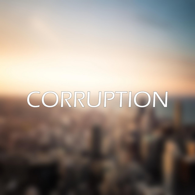 Corruption cover art