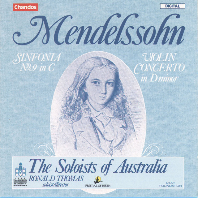 Sinfonia for String Orchestra in C Major: III. Scherzo - Trio cover art