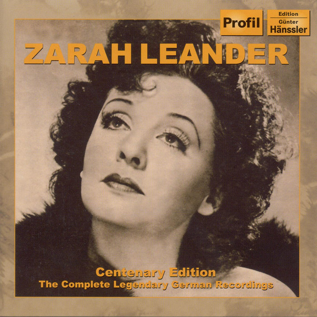 Leander, Zarah: Centenary Edition - The Complete Legendary German Recordings (1936-1952) cover