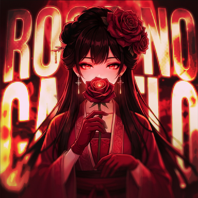 ROSA NO CABELO