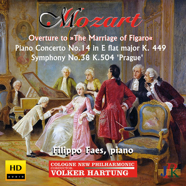 Piano Concerto No. 14 in E-Flat Major, K. 449: I. Allegro vivace cover art
