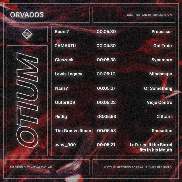 OTIUM COMPILATION Vol.3 cover art