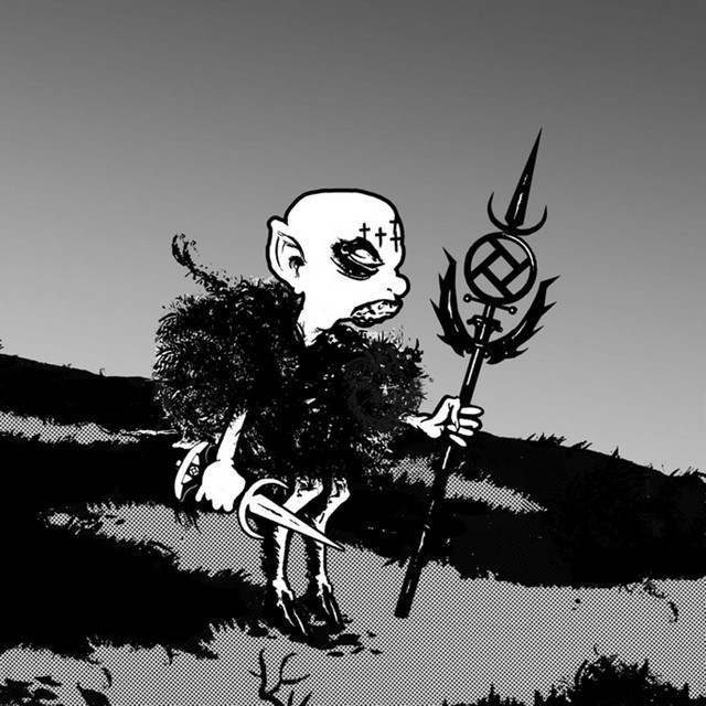 Black Hecksen Rise - Split with Integrity cover